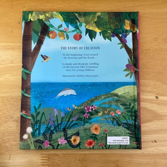 A Collection of Bible Stories 4 Books Illustrated HB Slipcase Creation Noah etc - Picture 14 of 14